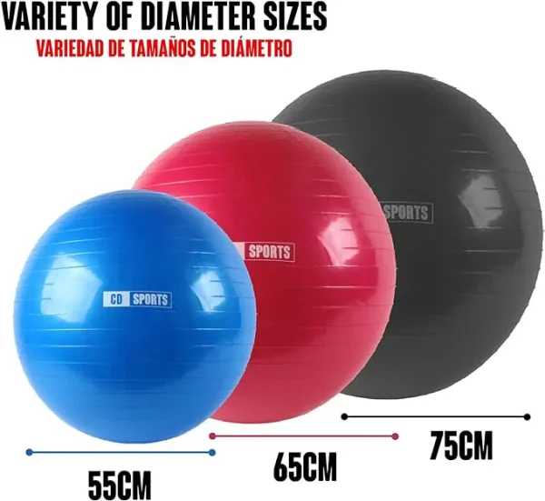 Pelota de pilates multifuncional