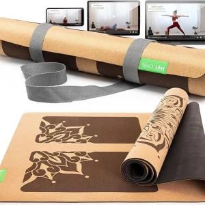 Esterilla YOGA corcho y caucho natural